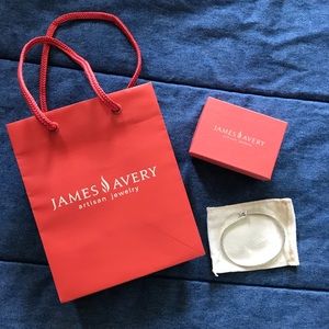 James Avery Hammered Hook-On Bracelet